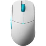 Lamzu Atlantis V2 Pro 57G 26000 Dpi Wireless Gaming Mouse + Atlantis Dongle 4K - White